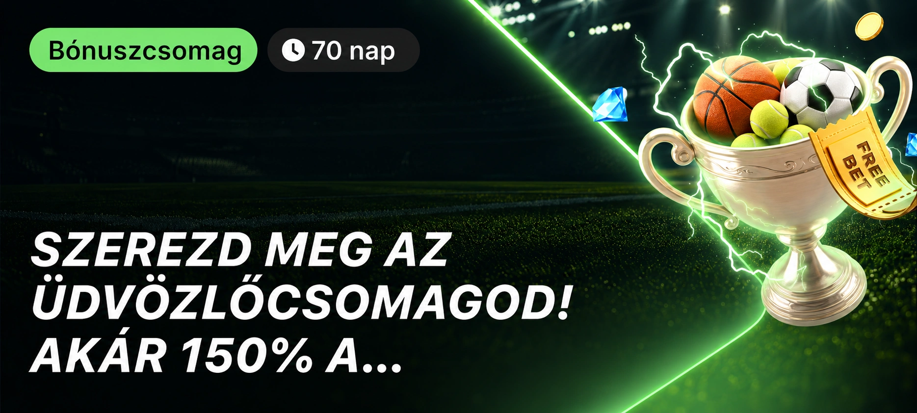 RoyalSea üdvözlőcsomag promóciós banner